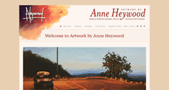 Desktop Screenshot of anneheywood.com