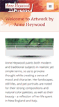 Mobile Screenshot of anneheywood.com